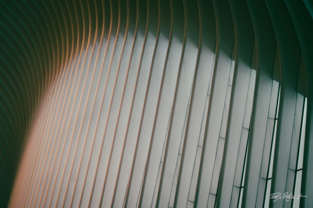 Waves of Light Abstract Architectural Elegance